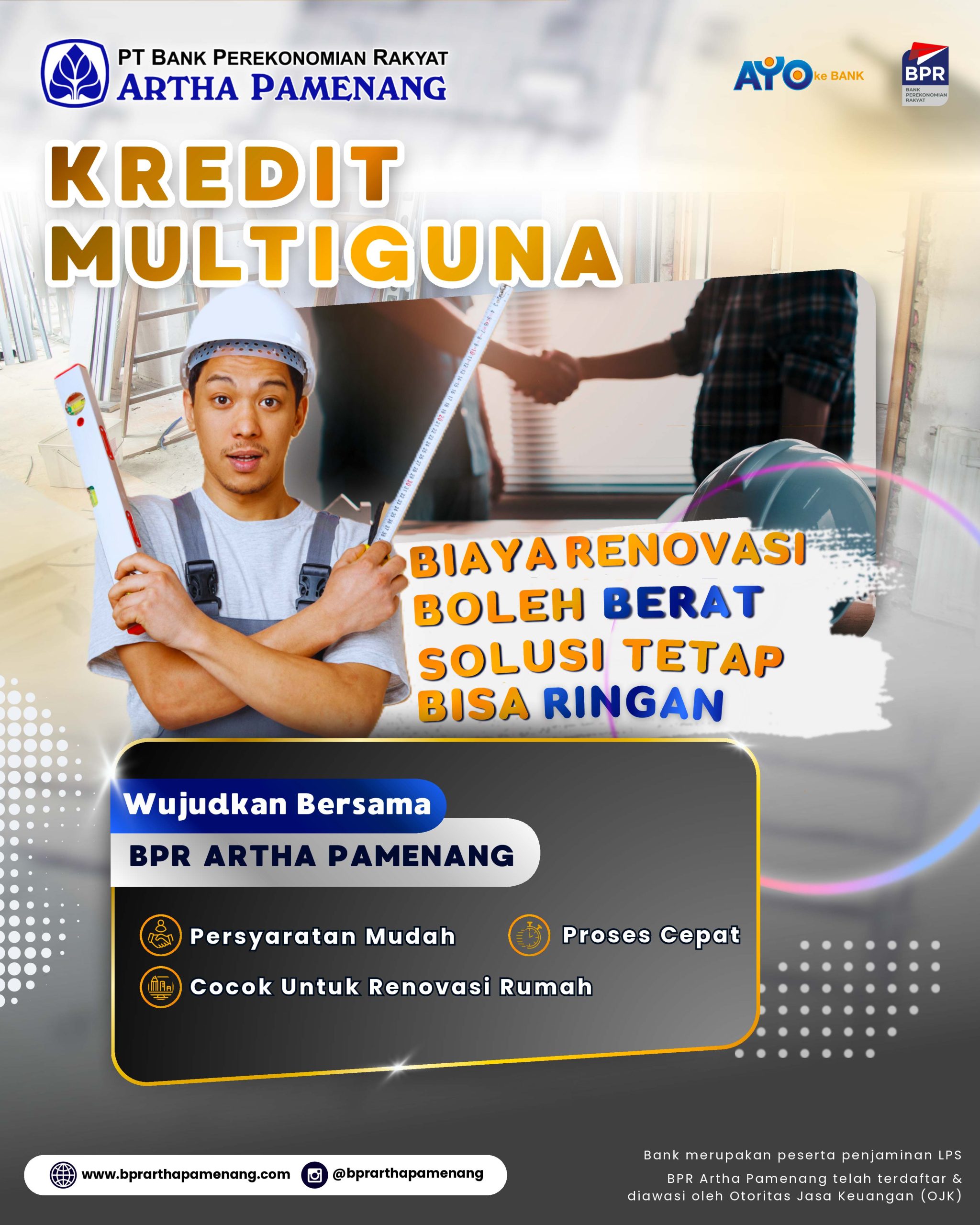kredit multiguna renovasi rumah